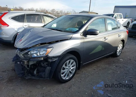 2019 Nissan Sentra Sv z USA, uszkodzony, nr VIN 3N1AB7AP5KL606647